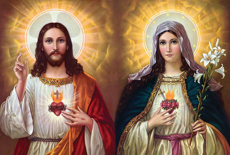 Hình Mẹ Maria - Hình Chúa Giesu và Đức Mẹ Maria