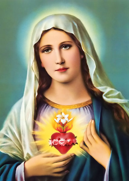 Hình Mẹ Maria 17 - Dịch vụ in tranh Đức Mẹ Maria