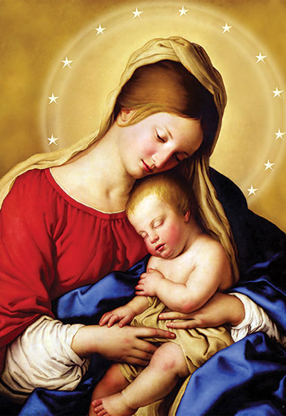 Hình Mẹ Maria 35 - Tranh Đức Mẹ Maria
