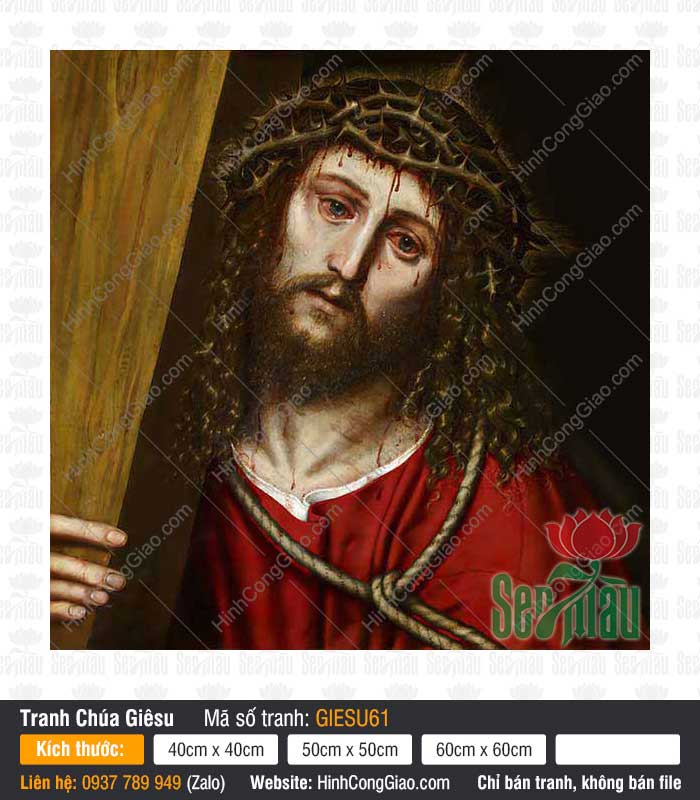 Tranh ảnh chúa Jesus GIESU61