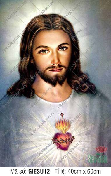Hình Chân dung Chúa Jesus GIESU12