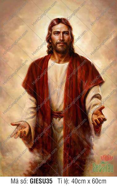 Hình Chân dung Chúa Jesus GIESU35