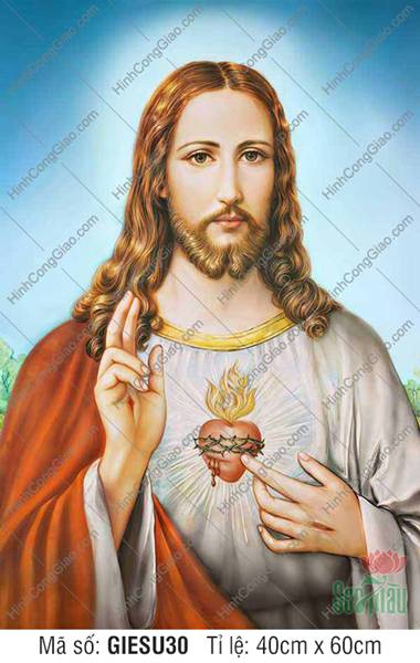 Tranh Ảnh Chúa Giêsu - Ảnh Công Giáo GIESU30