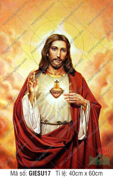 Tranh Ảnh Chúa Jesus - Ảnh Công Giáo GIESU17