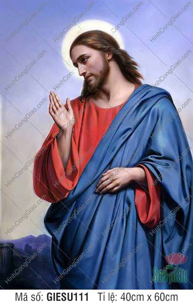 Tranh Chân dung Chúa Giêsu GIESU111