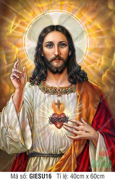 Tranh Đức Chúa Jesus GIESU16