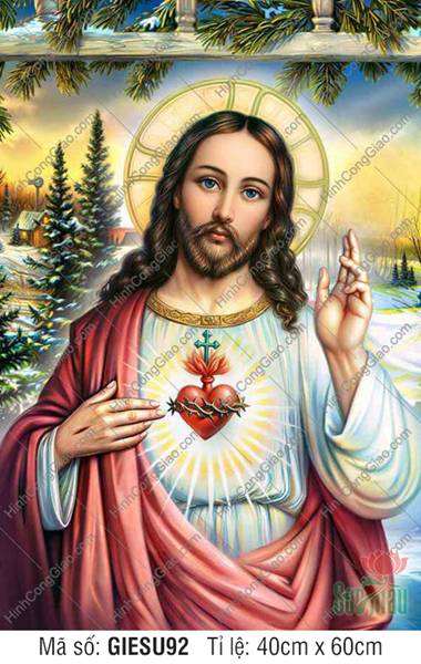 Tranh ảnh Chúa Jesus đẹp nhất GIESU92