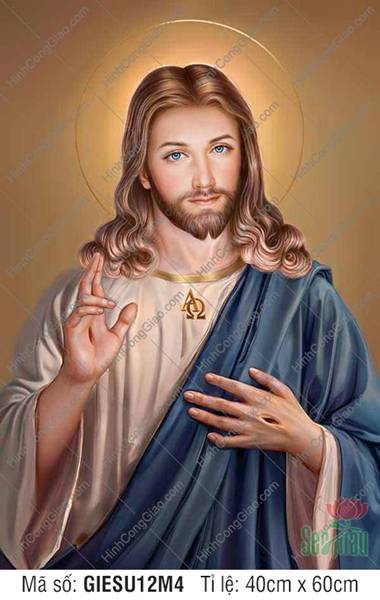 Tranh ảnh chúa Jesus GIESU12M4