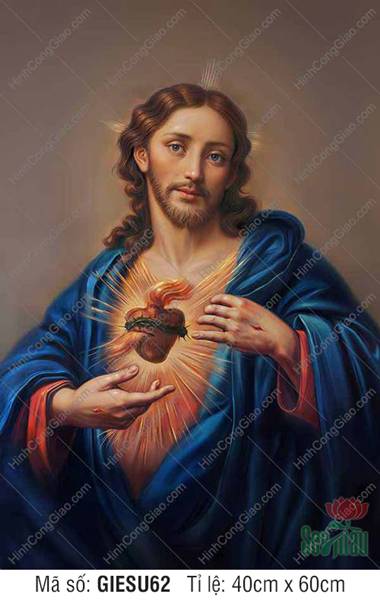 Tranh chúa Jesus đẹp GIESU62