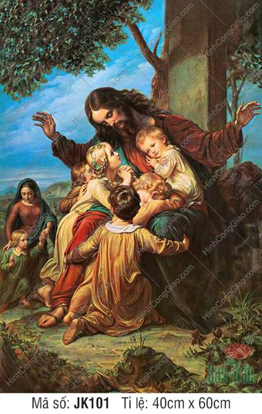 Hình ảnh Công Giáo chất lượng cao JK101, tranh Công Giáo