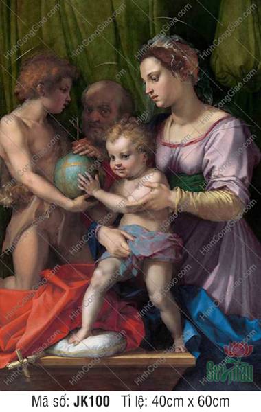 Hình ảnh Công Giáo đẹp JK100, tranh Công Giáo