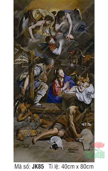 Tranh Công Giáo chất lượng cao JK85, hình Công Giáo