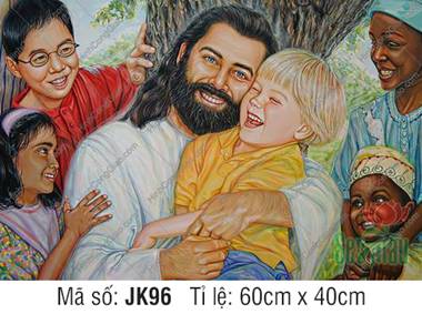 Tranh Công Giáo chất lượng cao JK96, hình Công Giáo