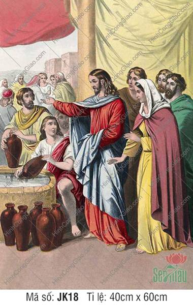 Tranh Công Giáo đẹp JK18