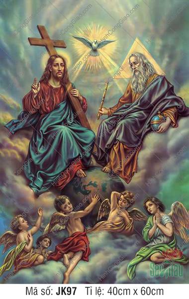 Tranh Công Giáo nghệ thuật JK97, hình Công Giáo