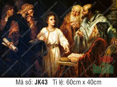 Tranh treo tường Công Giáo JK43