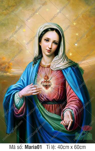 Đức Mẹ Maria Maria01, Hình Đức Mẹ, Tranh Đức Mẹ