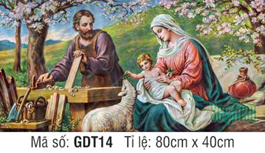 Hình Gia Đình Thánh Gia GDT14