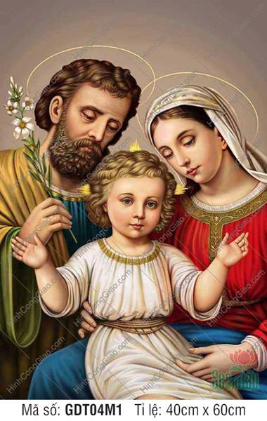 Hình Thánh Gia thất đẹp GDT04M1