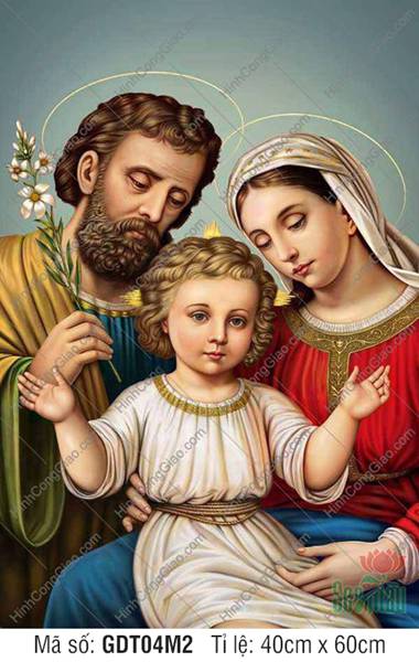 Hình ảnh Gia đình Thánh Gia đẹp GDT04M2