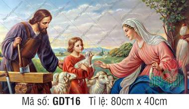 Hình ảnh Gia đình Thánh Gia đẹp GDT16
