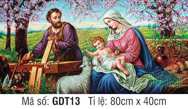 Tranh ảnh Gia đình Thánh Gia đẹp GDT13