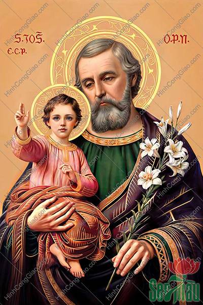 Tranh Thánh Giuse, Saint Joseph