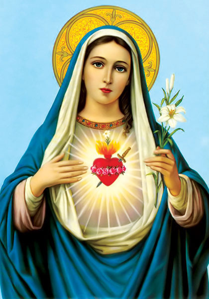 Hình Mẹ Maria 15 - Dịch vụ in tranh Mẹ Maria