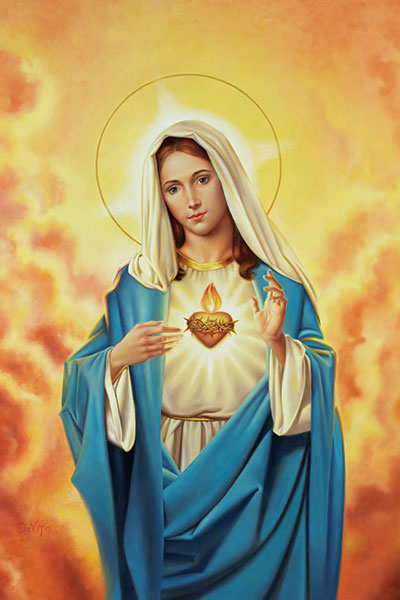 Hình Mẹ Maria 18 - Dịch vụ in tranh Mẹ Maria đẹp